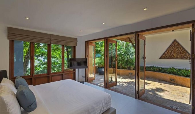 Phuket Luxury beachfront villa rental  Kata beach with staff & chef