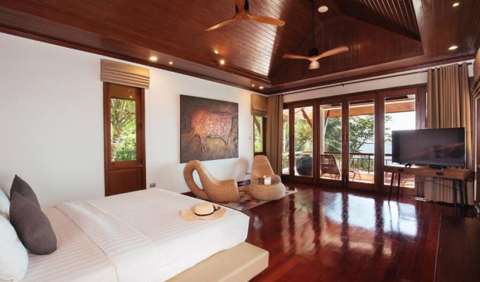 Phuket Luxury beachfront villa rental  Kata beach with staff & chef