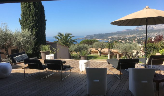 Luxury Villa Rental Cassis Cap Canaille Sea View Private Pool