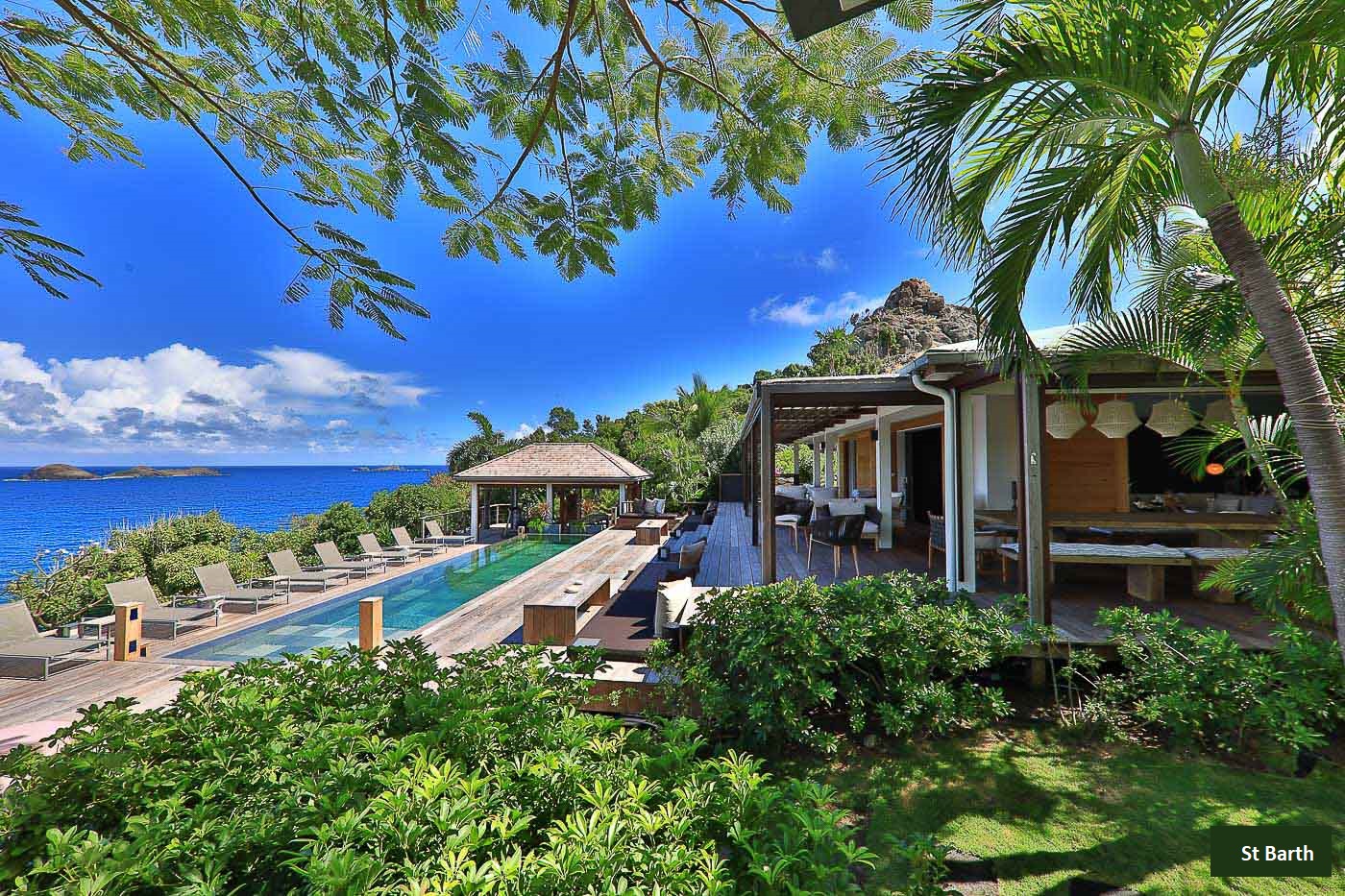 Location of Villa Canopee in St Barts, St Barths, St Barthelemy, St. Barth's,  St. Barth's, St. Barthelemy, Saint Barts, Saint Barths, Saint Barthelemy