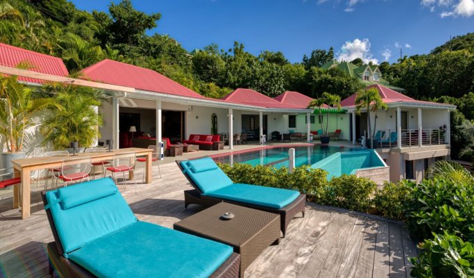 Seaview St Barts Luxury Villa Vacation Rentals with private pool - St Jean - FWI